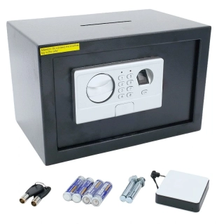 Irma SFEB31H Elektronický trezor 31x20x20cm na odtlačok prsta s otvorom na listy