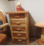 Komoda skriňa z amerického orecha a gáfrového dreva