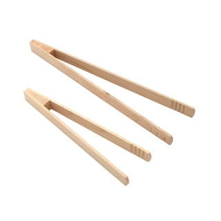 IRMA DDD127 Drevené kuchynské kliešte na uhorky 22 cm