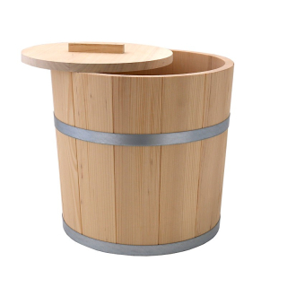 IRMA DDD131 Drevený sud na nakladanie kapusty a uhoriek 15 l s vekom