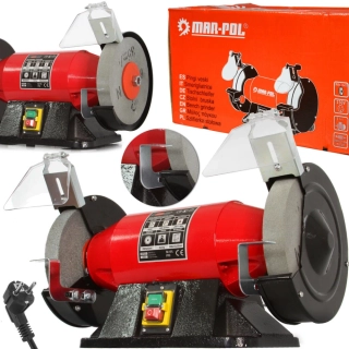 MAR-POL M79201 Elektrická dvojkotúčová brúska 1900W 200mm