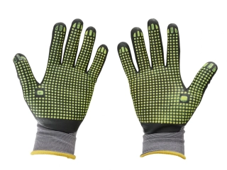 GEKO G75022 Ochranné pracovné rukavice veľ. 9 nylonové 12 pár