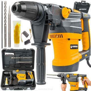 POWERMAT PM-MU-2800TN PRÍKLEPOVÉ VŔTACIE KLADIVO 2800W 18J SDS-MAX