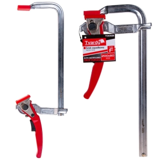GEKO T00581 Kovaná račňová svorka zverák typu F 200x80 mm