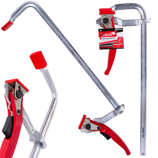 GEKO T00585 Kovaná račňová svorka zverák typu F 300x80 mm