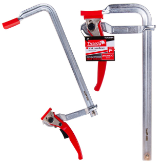 GEKO T00584 Kovaná račňová svorka zverák typu F 250x100 mm