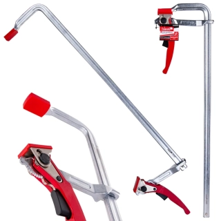 GEKO T00590 Kovaná račňová svorka zverák typu F 600x120 mm