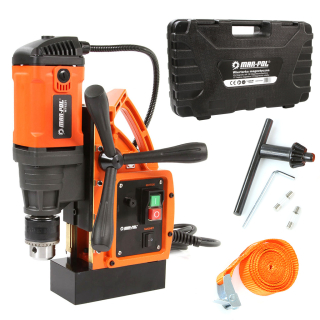 MAR-POL M79221 Stojanová magnetická vŕtačka 1480W 11500N