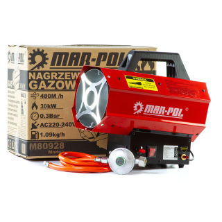Mar-pol M80928 Plynový ohrievač vzduchu, ohrievač 30kW