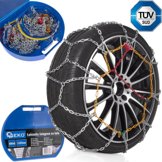 GEKO G73879 Snehové reťaze na kolesá KN140 3.5/12mm