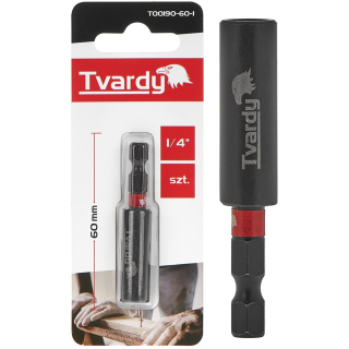 Tvardy T00190-60-1 Magnetický držiak na bity 1/4" 60mm 