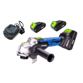 KRAFT&DELE KD3405 AKUMULÁTOROVÁ UHLOVÁ BRÚSKA 21V 125mm -SADA 2x3000 mAh