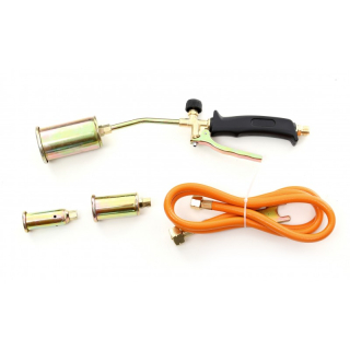 Kraft&Dele KD10302 Plynový opaľovací horák + 3 hubice, spájkovanie, rozmrazovanie