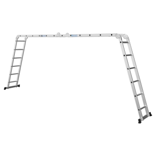 IRMA DR46 Hliníkový viacúčelový rebrík se stabilizátorom 4x6 6.9m