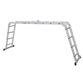 IRMA DR44 Hliníkový viacúčelový rebrík se stabilizátorom 4x4 4,7m