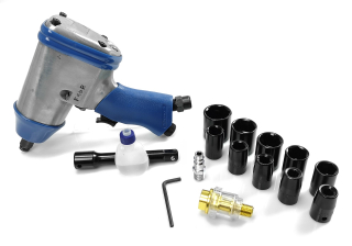Marpol M80500 Pneumatický uťahovák, kľúč 1/2" 310Nm + 10 nástavcov