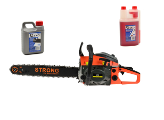 Geko G82001 Motorová píla reťazová, benzínová 2,3HP Standard 4500 18" + 2x olej ZADARMO