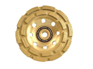 Geko H00120 Diamantový kotúč dvojitý pre brúsenie na brúsku 125mm M14