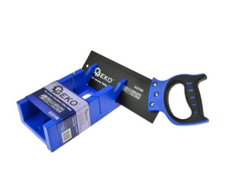 GEKO G33106 Ručná píla 300mm 65Mn Teflon pílka s pokosnicou