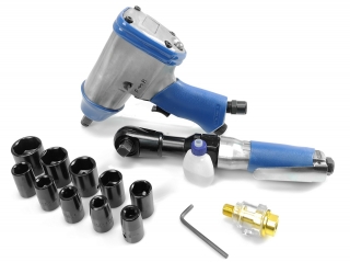 MAR-POL M80550 PNEUMATICKÝ PRÍKLEPOVÝ KĽÚČ UŤAHOVÁK + RAČŇA 1/2" 312 Nm