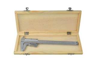 GEKO G01491 Posuvné meradlo, šuplera manuálna 0,02mm 150mm drevený kufrík