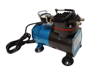MAGMA TC-88W Kompresor pre airbrush vákuové čerpadlo 1,5HP vákuometer