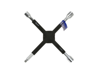 GEKO G10054 Krížový kľúč na kolesá 14" 17mm, 19mm, 21mm, 1/2" zosilnený