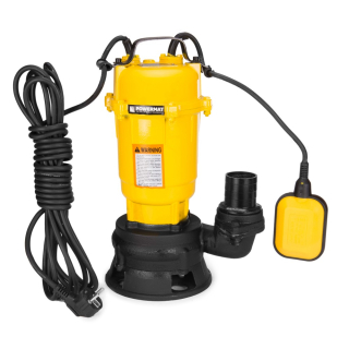 POWERMAT PM-PDS-3000P Ponorné kalové čerpadlo na vodu 750W s drvičom a plavákom