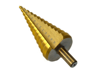 GEKO G38501 Stupňovitý vrták do dreva plastu ocele S povlakom HSS 4-39mm