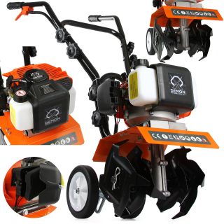 DEMON M83261 2T Motorový kultivátor kyprič pôdy prevzdušňovač rotavátor 1,4kW 51,7cm3