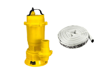 Kraft&Dele KD760 Kalové ponorné čerpadlo s drvičom 3100W 2" + požiarna hadica