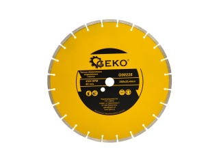 Geko G00228 Diamantový kotúč 350mm 8 x 25,4 mm segment / čierny na betón