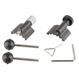 Geko G02537 Aretácia aretačné náradie sada 6ks blokovanie kolies diesel