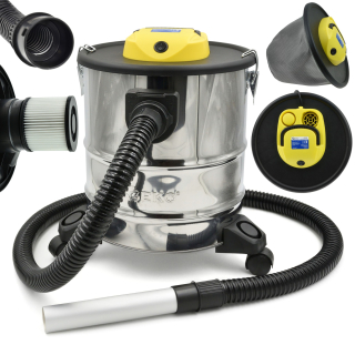 GEKO G81093 Vysávač na popol 20L na kolesách 1600W