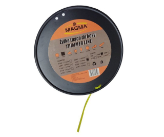 MAGMA Struna pre krovinorez, vyžínač TRIMMER LINE 2,4mm x 79m