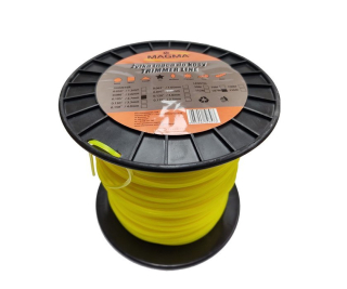 MAGMA Struna pre krovinorez, vyžínač 2,7mm x 187m TRIMMER LINE hviezdička