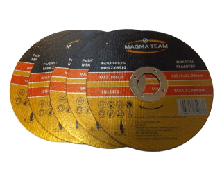 MAGMA Rezný kotúč na nehrdzavejúcu oceľ nerez 125mm x 1,0mm I-MAG INOX Sada 10ks