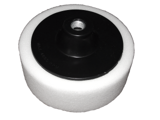 Kraft&Dele KD1595 Leštiaca špongia kotúč biela M14 150mm 28 kg/m³