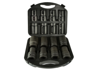GEKO G10074 Nástrčné hlavice 1" 8ks 19-41mm kľúče súprava kľúčov hlavíc