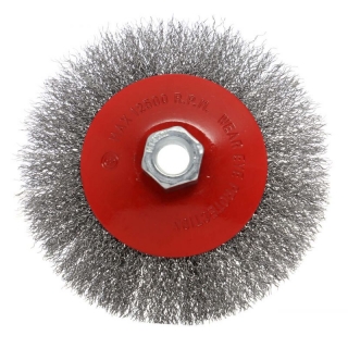 Kraft&Dele KD10980 Drôtená rotačná kefa, mosadz 4,5"115mm M14