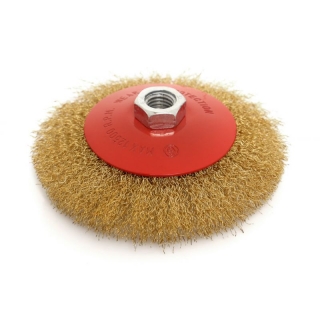 Kraft&Dele KD10984 Drôtená rotačná kefa, oceľ 5" 125mm M14