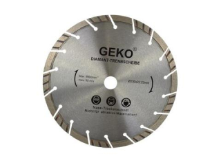 GEKO G00223 Diamantový kotúč na betón segmentový 230mm 22,3mm