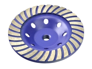 Geko G00378 Diamantový kotúč Turbo pre brúsenie na brúsku 125mm M14
