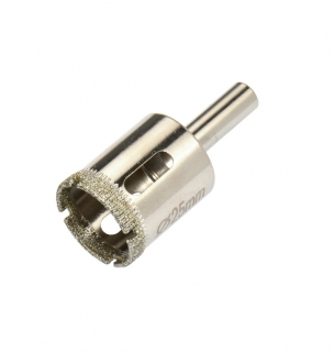 Geko G65025 Korunkový vrták diamantový na sklo keramiku dlažbu 25mm