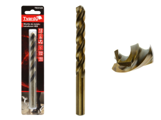 Geko T03120 Kobaltový vrták HSS M35 do kovu 12mm