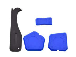 GEKO G30142 Špachtle stierky + nožík na silikón 4 kusy
