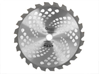GEKO G78180 Vidiový kotúč pre krovinorez vyžínač 255mm 24T