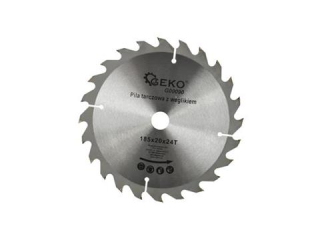 GEKO G00090 Pílový kotúč na drevo 185mm 20mm 24T