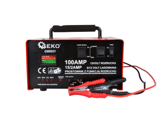 GEKO G80021 Autonabíjačka so štartom 6V 12V 100A nabíjačka batérií