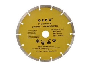 GEKO G00252 Diamantový kotúč na betón segmentový 180x22,2mm